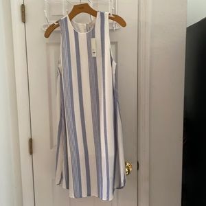Francesca striped cotton dress size Small